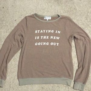 WILDFOX light weight sweatshirt